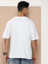 Difference of Opinion White Graphic Oversized T-Shirt-DOOVR216WHT-S