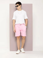 Dillinger Pink Solid shorts