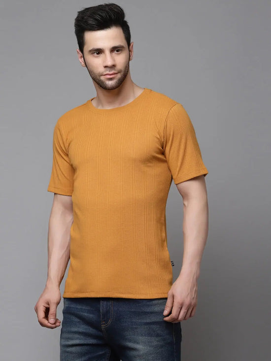 Rigo Printed Oversized Half Sleeves Round Neck Cotton T-Shirt-CT02231547-L