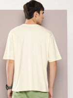 Dillinger White Graphic Oversized T-shirt-DLMOV285WWHT-S