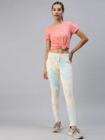 Women's Multi Tie Dye Track Pants-AF-1769B-Multi