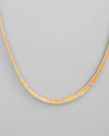 Dual Toned Self Designed Gold Plated Chain For Men-VOJ464