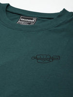 Dillinger Sea Green Graphic Oversized T-Shirt