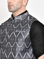 Hangup Men Standard Printed Men's Indian Wear-166A_Printed_Nehru