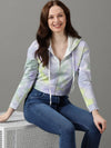 Women's Lavender Colourblock Sweatshirt-AF-1789-Lavender