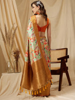 Glittering Festive Majesty Saree-SZ-DGARYA-GN-2119