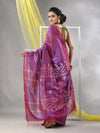 Lilac Silk Matka Duel-Tone Soft Saree With Stripes Pattern-MA57SLMT331760030