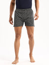 Men Black Printed Boxer-AM-126-12-Black