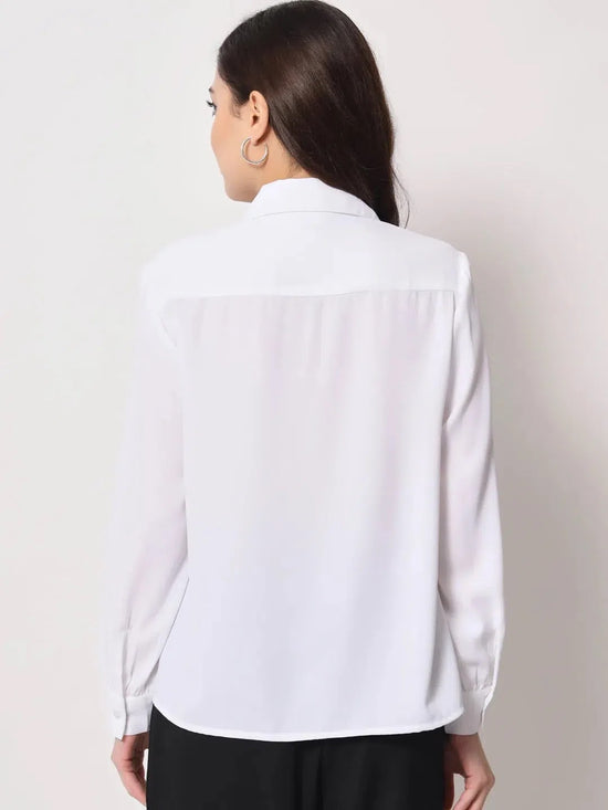 White Long Sleeve Shirt