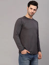 Rigo Poly Corduroy Round Neck T-Shirt-CT09221543-L