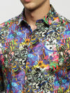 Men Multi Printed Shirt-PRISM-1693-Multi