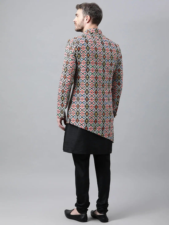 Hangup Men Standard Printed Men's Indian Wear-S76_Indo