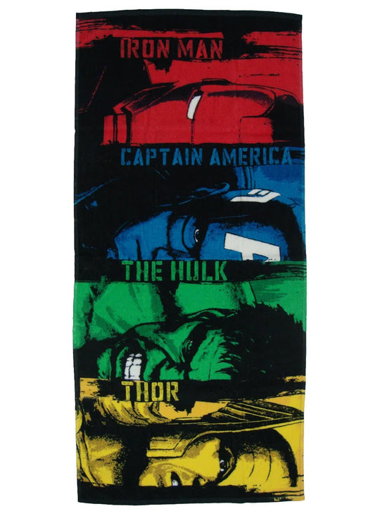 Athom Living Marvel Avengers Kids Bath Towel 350 GSM 60x120 cm-MAR-06-7-713Q