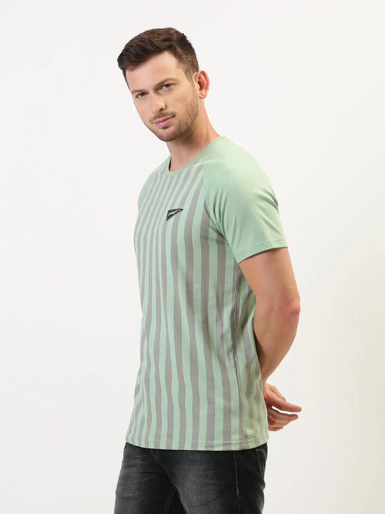 Dillinger Stripe Printed T-shirt