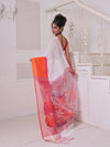 Off White Matka Soft Saree With Resham Pallu-MA64MT402260010