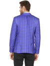 Hangup Men Standard Checkered Men Formalwear-D13CheckBlazer