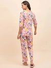 Kurta Pyjama Set in Pink Watermelon Print