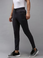 Men's Grey Solid Track Pant-TP-1065-Grey