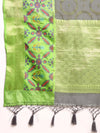 Embroidered Heritage Splendor Saree-SZ-IRA-GY-1576