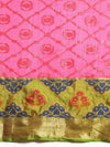 Ornate Threadwork Masterpiece Saree-SZ-IRA-PN-1578