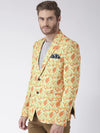 Hangup Men Standard Printed Men Formalwear-YellowCamo