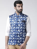 Hangup Men Standard Printed Men's Indian Wear-111APrintedNehru