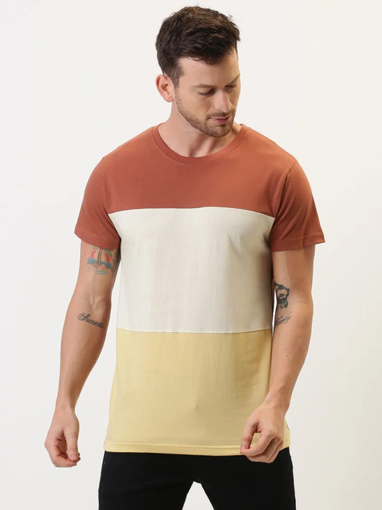 Dillinger Solid Color-Block T-shirt