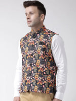 Hangup Men Standard Printed Men's Indian Wear-150A_Printed_Nehru