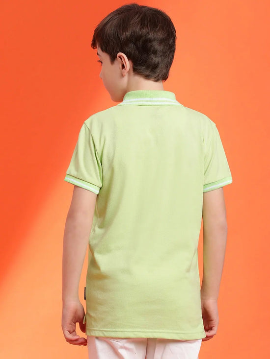 Lil Tomatoes Boys Cotton Polo T-shirt-GBT-S24-1409_ALOGEL_30