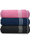 Athom Living Diagonal Stripe Terry Towel Pack of 3-DST-ABC