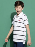 Lil Tomatoes Boys Cotton Polo T-shirt-GBT-S24-1147_CHARCOAL_30