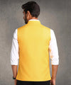 Hangup Men Standard Solid Men's Indian Wear-Yellow_1_2_Nehru