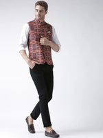 Hangup Men Standard Printed Men's Indian Wear-26APrintedNehru