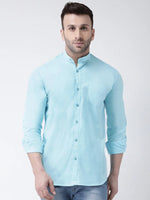 Hangup Men Slim Solid Shirts-BenSkyShirt