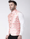 Hangup Men Standard Solid Men's Indian Wear-127AJacquardNehru