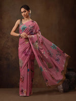 Minimalist Empress Glow Saree-SZ-DGCHIF-PN-2236