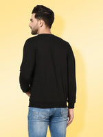 Rigo Neck Stitch Detail Basic Fleece Sweatshirt-SW10201091-3XL