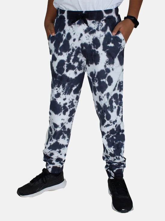 Unisex Cloud effect Tie and Dye Track Pant-AW23UTP018008