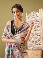 Graceful Fusion Vibe Saree-SZKLD000-2301