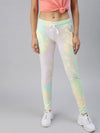 Women's Multi Tie Dye Track Pants-AF-1773B-Multi