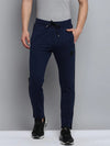 Men Navy Solid Casual Track Pant-WG-994-Navyblue