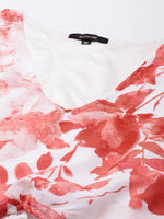 Women White Tie Dye Co-Ords-AE-16014-Whitecoral