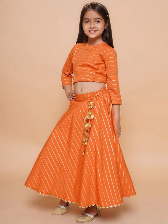 Ahalyaa Girls Traditional Wear Lehnga Choli-83K-894-COM-BLDUSK-LH