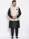 Hangup Men Standard Solid Men's Indian Wear-84A_Jacquard_Nehru1