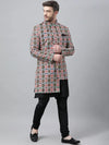 Hangup Men Standard Printed Men's Indian Wear-S76_Indo