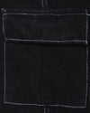 Retro Denim Jeans with 5 pockets-Black