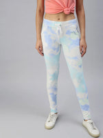 Women's Multi Tie Dye Track Pants-AF-1769A-Multi