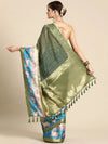 Cultural Diva’s Grace Saree-SZ-DGBARFI1-GN-2034