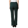 Smarty Pants Women's Cotton Lycra Bell Bottom Bottle Green Color Formal Trouser-SMPT-849E-S