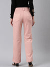 Women Peach Solid Trouser-LT-SF-10426-Peach